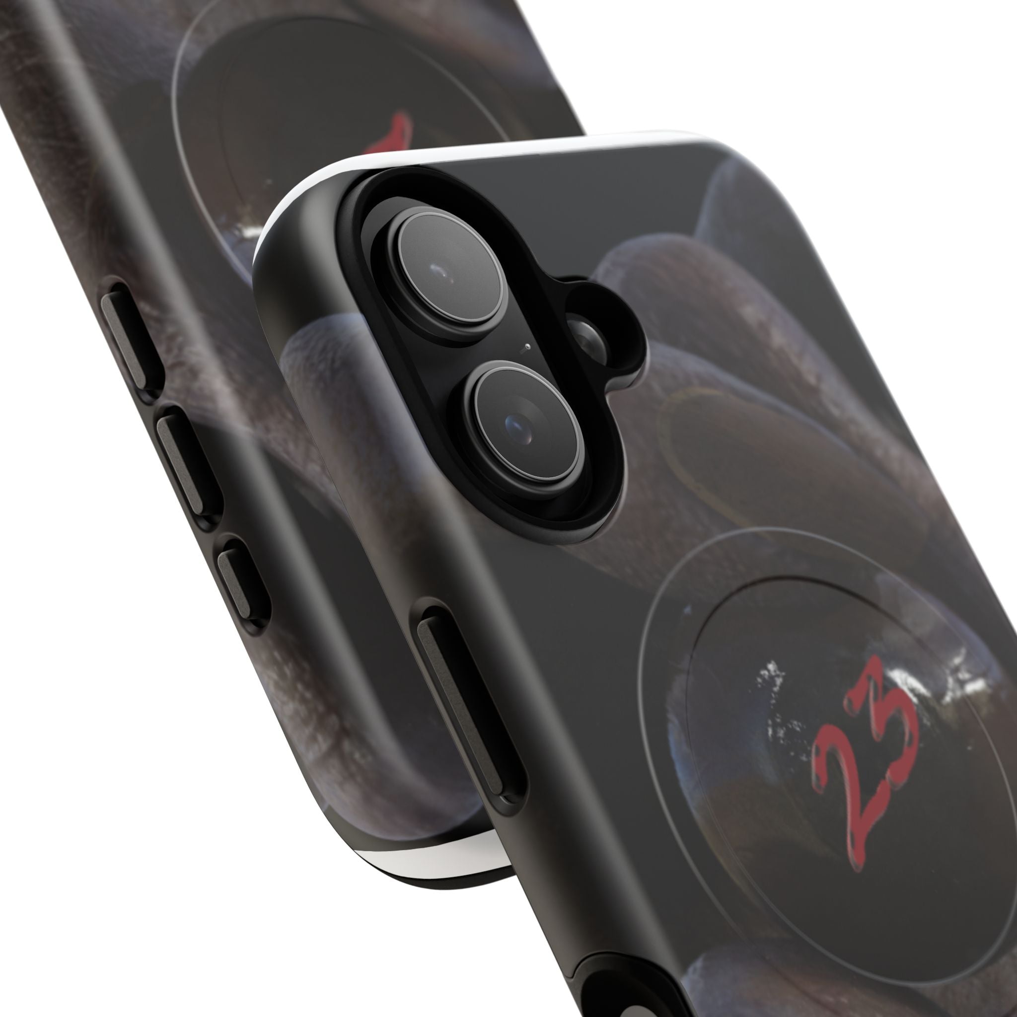 Magnetic Phone Case — Dark Racing '23 Ball Design