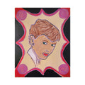 Rolled Poster — Hand-Drawn Retro Portrait Art Print