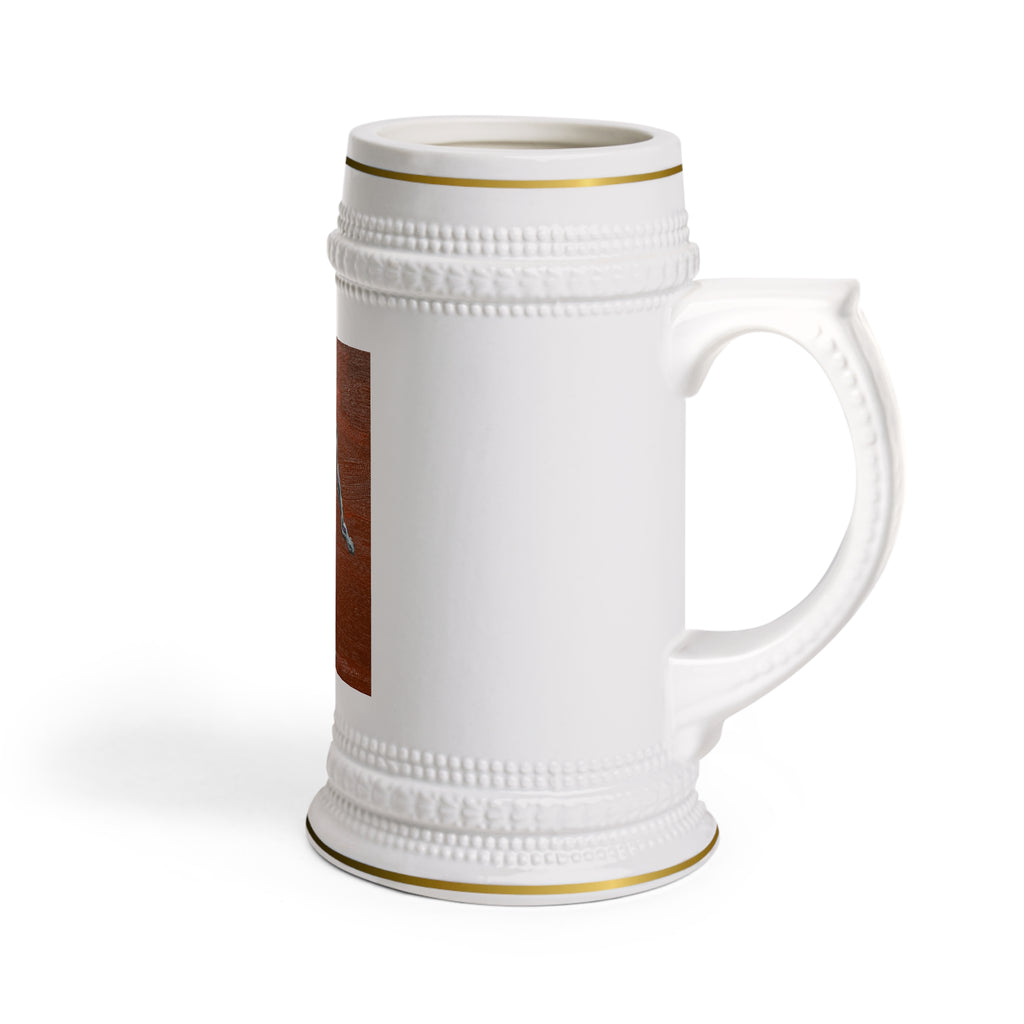 Beer Stein Mug — Retro Martini Silhouette Art Beer Stein