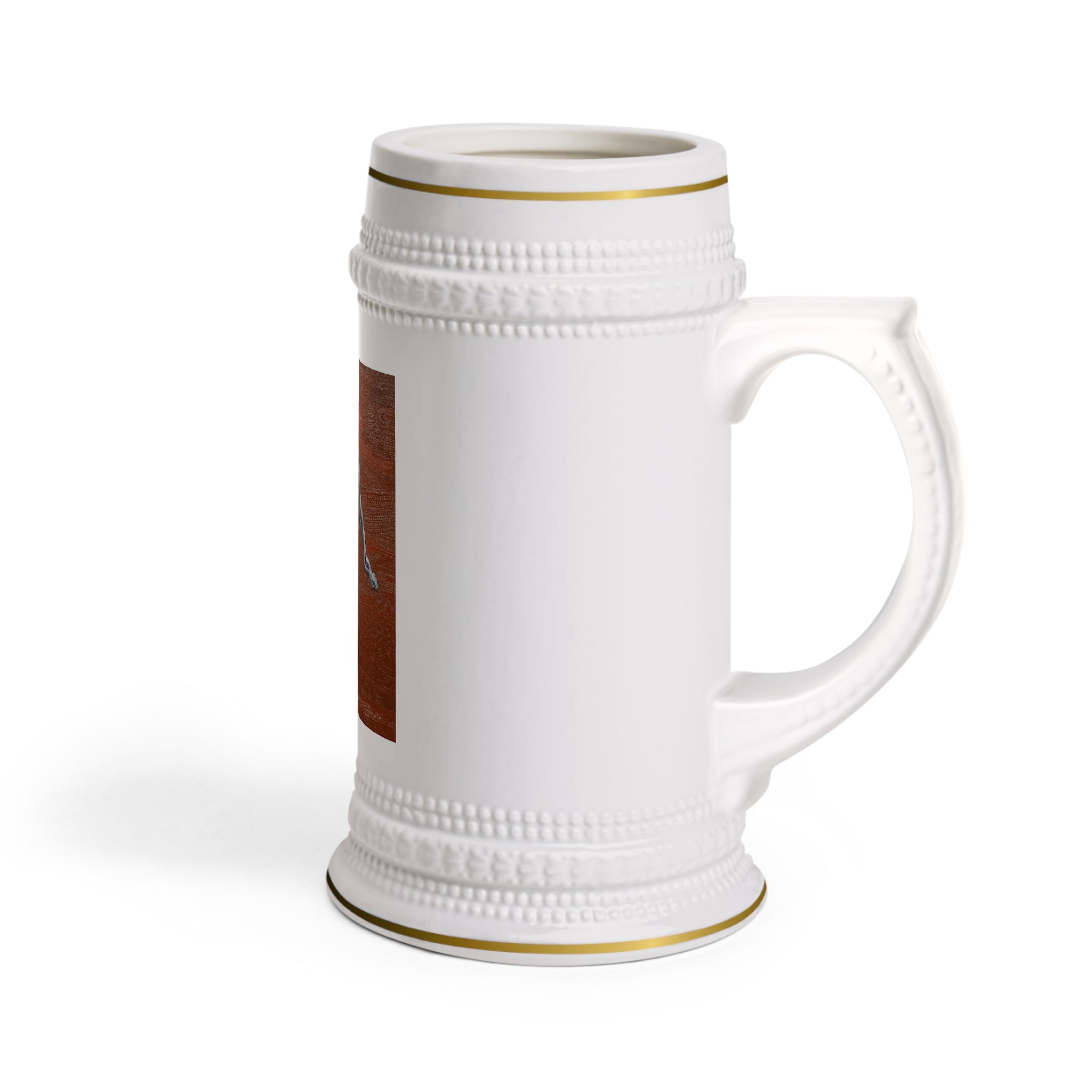 Beer Stein Mug — Retro Martini Silhouette Art Beer Stein