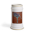 Beer Stein Mug — Retro Martini Silhouette Art Beer Stein