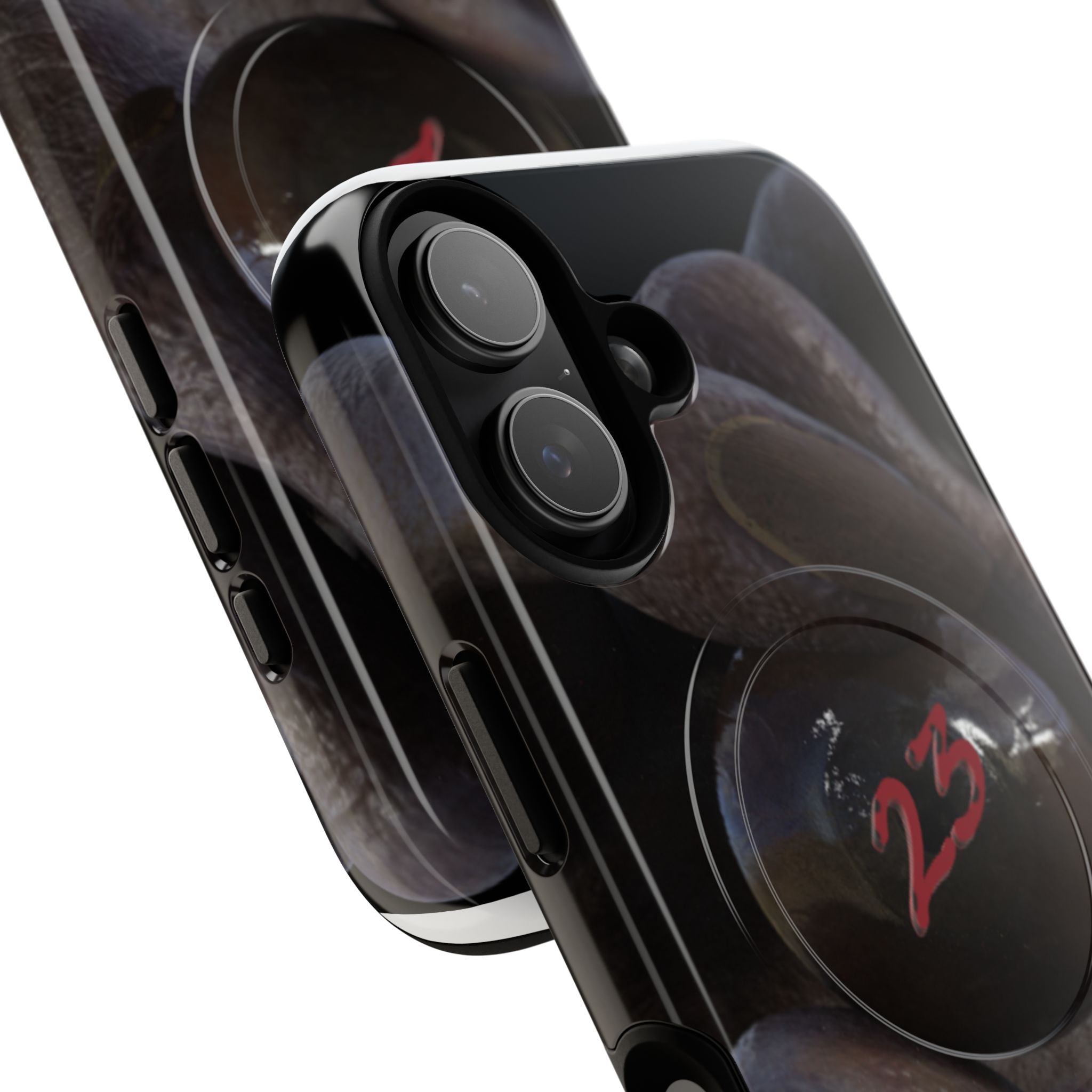Magnetic Phone Case — Dark Racing '23 Ball Design